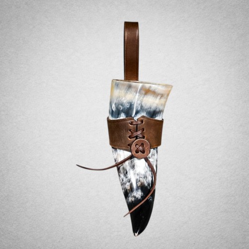 Corne boire viking 400ml - corne,