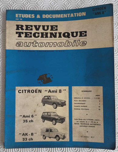 Vintage 1970 ancienne - , revue