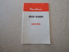 Moulinex MIXER BLENDER RECETTES