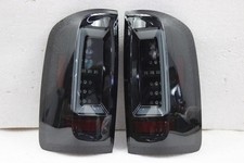 BLK Smoke FITS 2015-2022 Chevy Colorado Full LED Tube Tail Lights Brake Lamps
