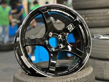 Neuf 18x8.5J AOW TC4 Flow Formed (4 roues) NOIR 5x114.3 CONVIENT POUR HONDA T...