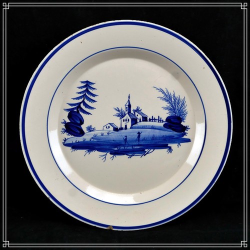 Assiette faience fine de - assiette, en