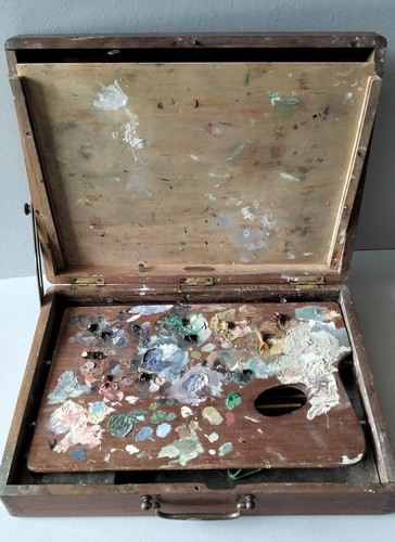 Ancienne malette peintre en - malette,