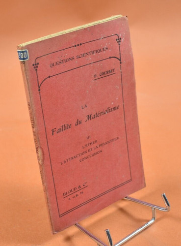 Faillite matérialisme - la,