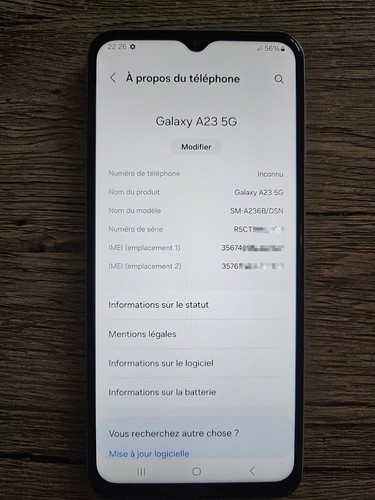 Carte mère samsung - carte-mère, a23