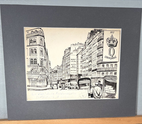 Paris rue ferronnerie - rue,