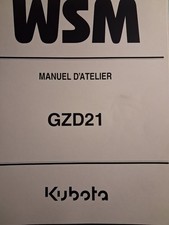 MANUEL ATELIER TONDEUSE KUBOTA