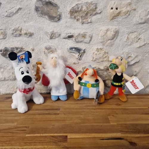 Lot peluches asterix ieme - asterix,