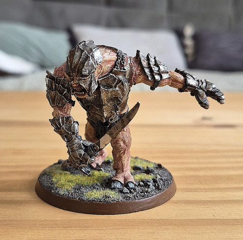 Mordor troll chieftain metal - troll,