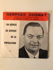 disque vinyl 45 tour georges gosnat deputé communiste