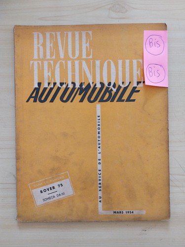 Revue technique rover - revue, 75