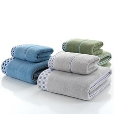 Serviettes de bain en coton