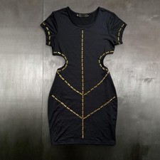 y2k Coogi Black Bodycon Mini