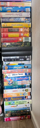 Cassette vhs walt disney - vhs,