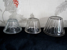 3 pots à confiture en verre