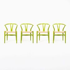 2021 CH24 Wishbone Dining Chair by Hans Wegner for Carl Hansen in Green 4x Avail