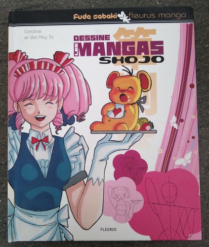 Livre dessine les - mangas, shojo