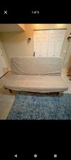 Futon Sofa Bed Convertible, Upholstered