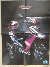 MBK Nitro Brochure Poster 1998 Flame Evolis Ovetto Fizz Booster Forte Moped