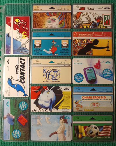 Lot télécartes belgique - lot,