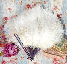 ANCIEN ÉVENTAIL en PLUMES