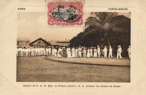 Belgian congo boma royalty - belgian,