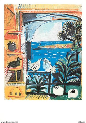 Carte postale art peinture - -,