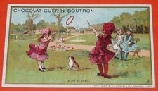 CHROME 1890-1905 CHOCOLATE GUERIN-BOUTRON GAMES CHILDREN GRACE GAME