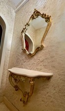 ancienne console de support et