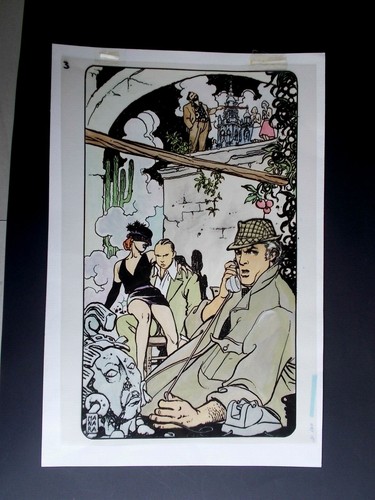 Milo manara aquarelle - manara,