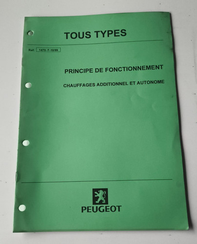 Manuel atelier peugeot - atelier,