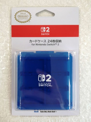 Card case - (clear, blue)