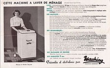 "WASHING MACHINE PROSPECTUS"