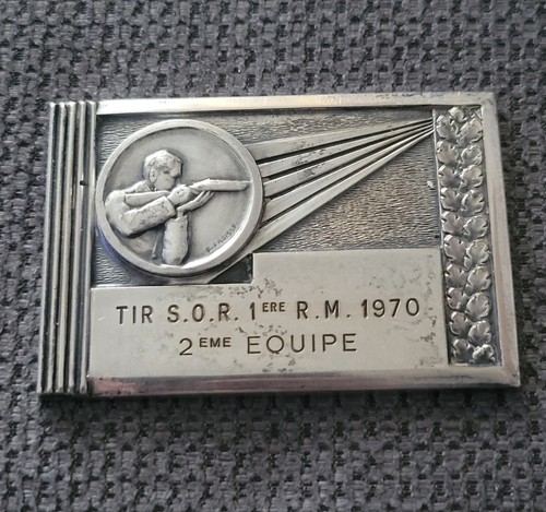 Ancienne médaille plaque - médaille, en