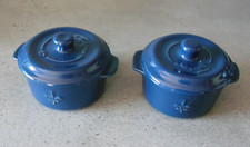 2 mini cocotte en céramique