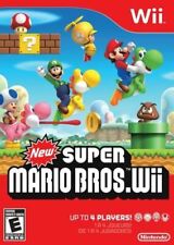 NM Super Mario Bros. Wii (Nintendo Wii, 2009) COMPLETE RARE