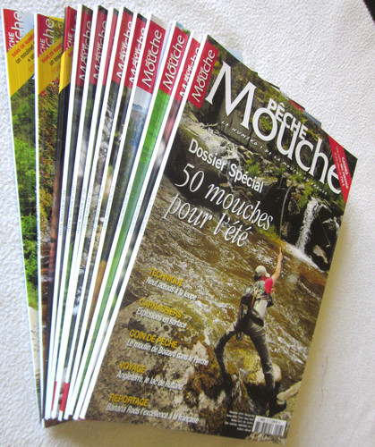 Lot revues pêche - revues, mouche