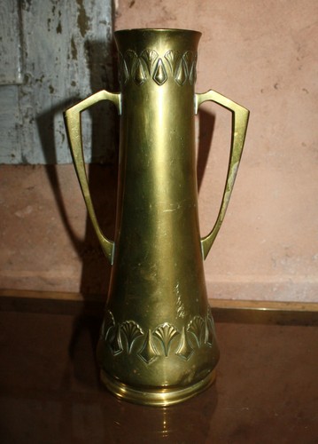Vase wmf cuivre art nouveau - vase,