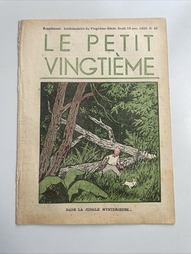 Petit vingtième tintin - petit,