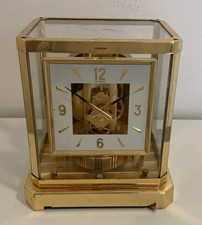 Good! Serviced! 1982 Jaeger LeCoultre ATMOS 528-8 Clock- Working!