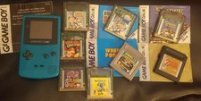 Nintendo Gameboy Color Tested Works 8 Games  Zelda Shrek Super Mario Donkey Kong