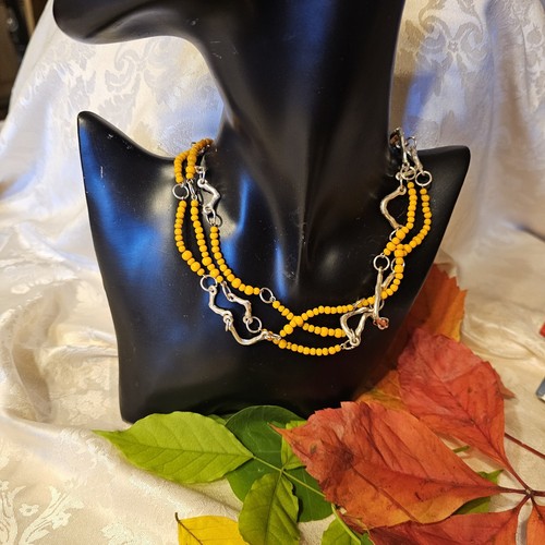 Collier vintage biche bere - collier,