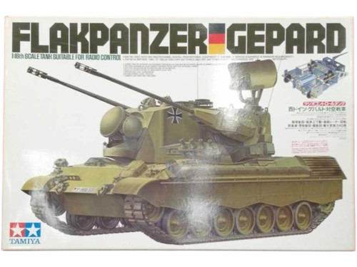 Tamiya flakpanzer gepard - 1/16,