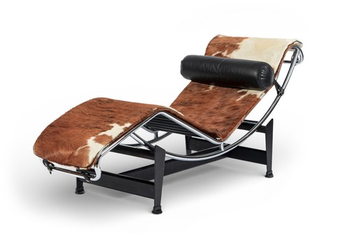 Vintage cassina lc4 cowhide - vintage,
