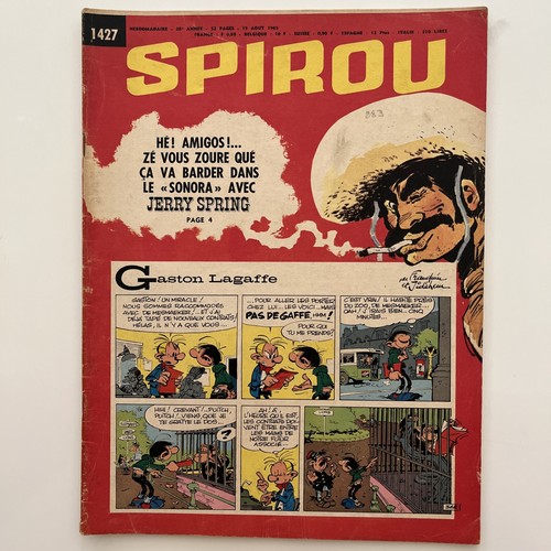 Spirou hebdomadaire 1427 - hebdomadaire, n°