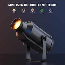 Pin Spot Beam Stage Lighting COB Spotlight DMX RGBW Bar Party DJ Disco KTV Light