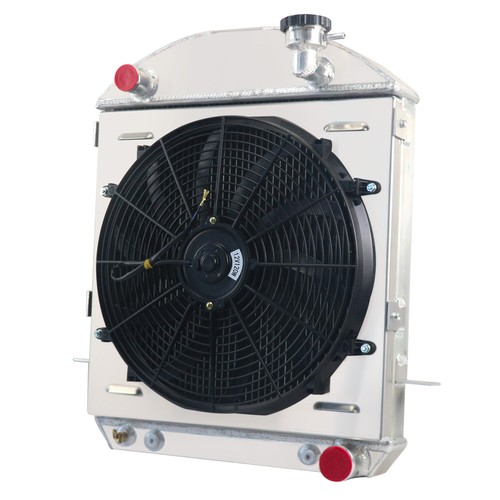 Row aluminum radiator shroud - 4,
