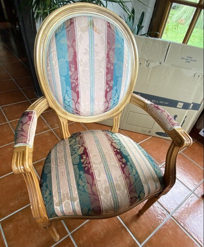 Fauteuil bureau ancien - fauteuil,