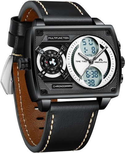 Megalith montre homme cuir - megalith,