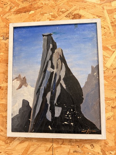 Tableau huile sur - huile,